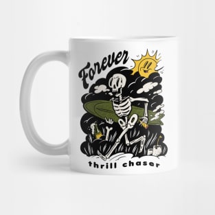 Sunny Skeleton Surf Mug